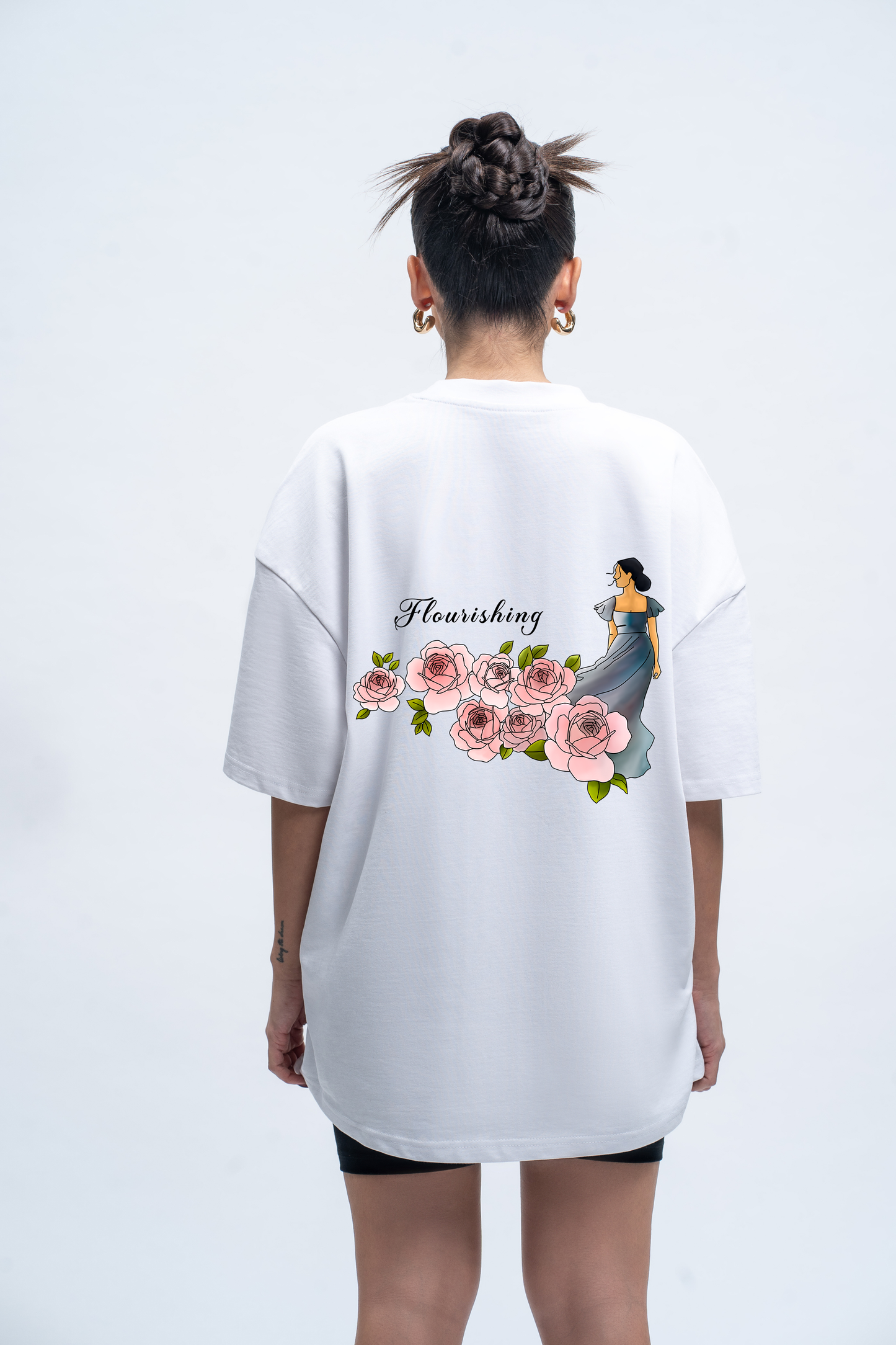 Oversized T-Shirt flourishing Sahar Fashion