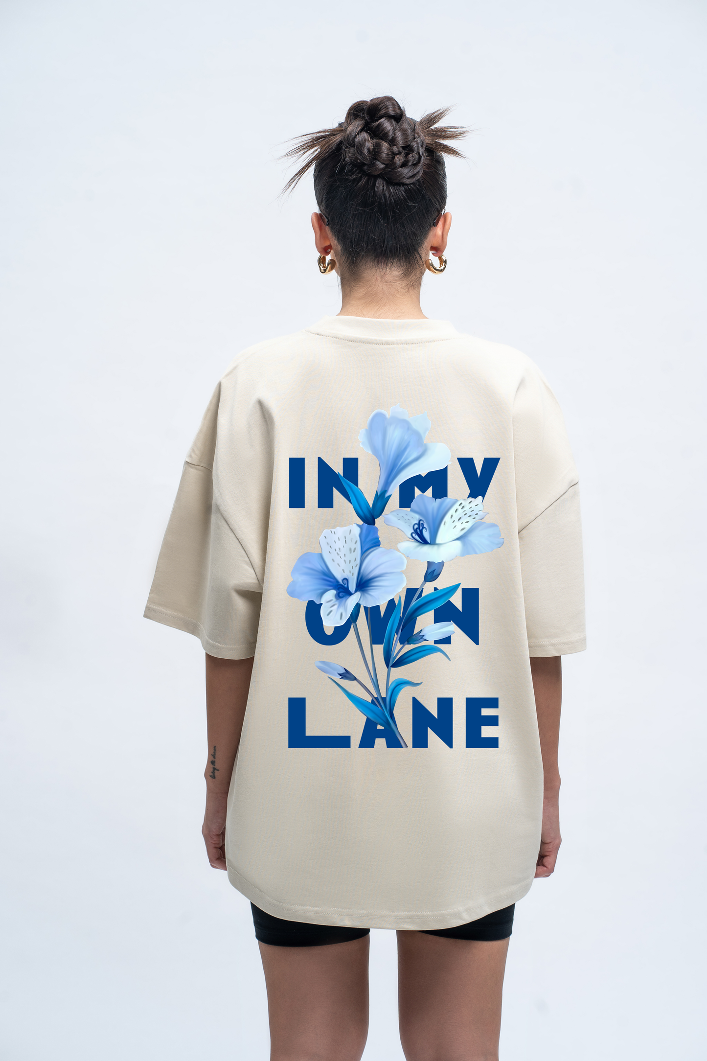 Oversized T-Shirt in my own lane Sahar Fashion