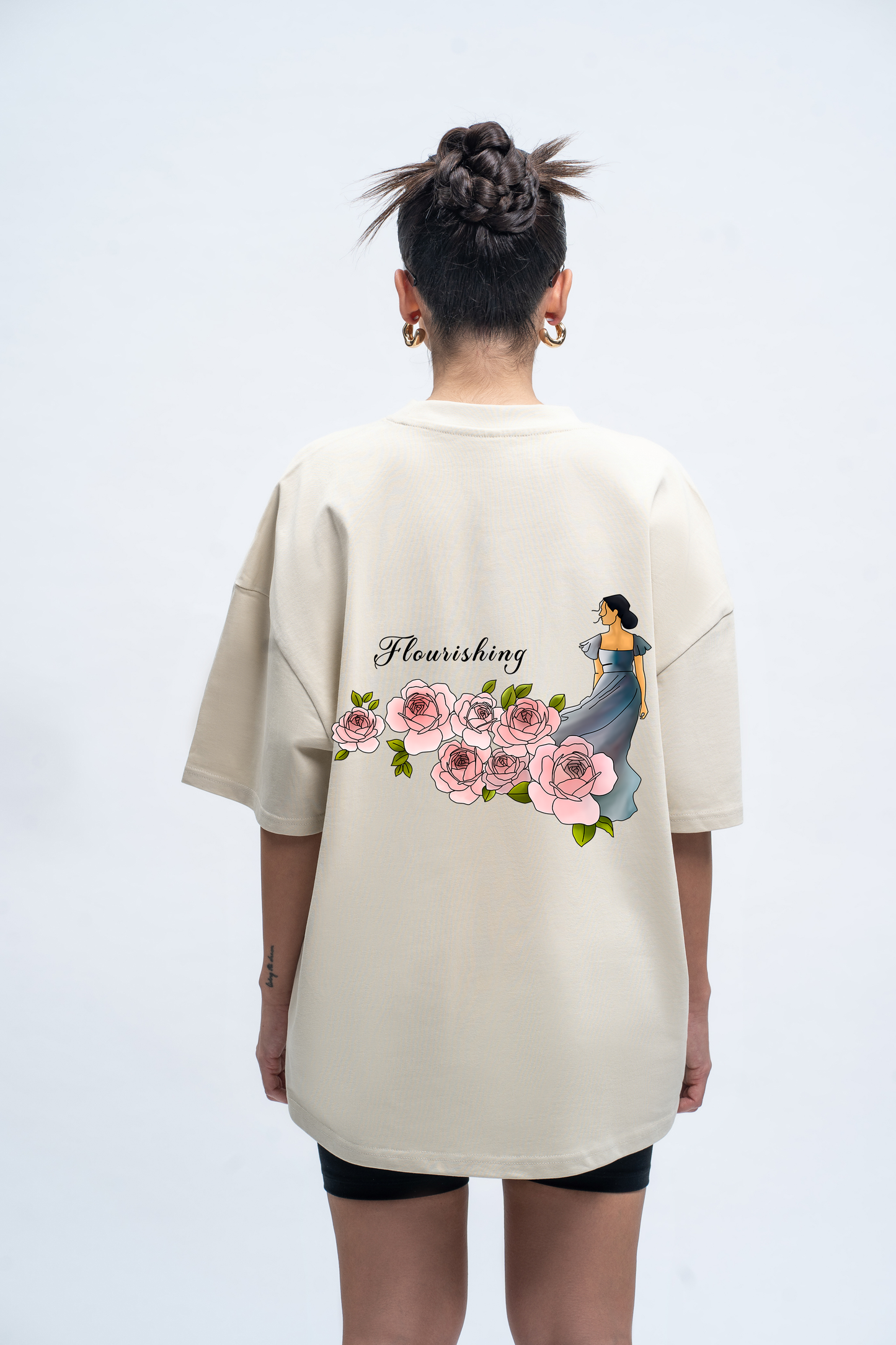Oversized T-Shirt flourishing Sahar Fashion
