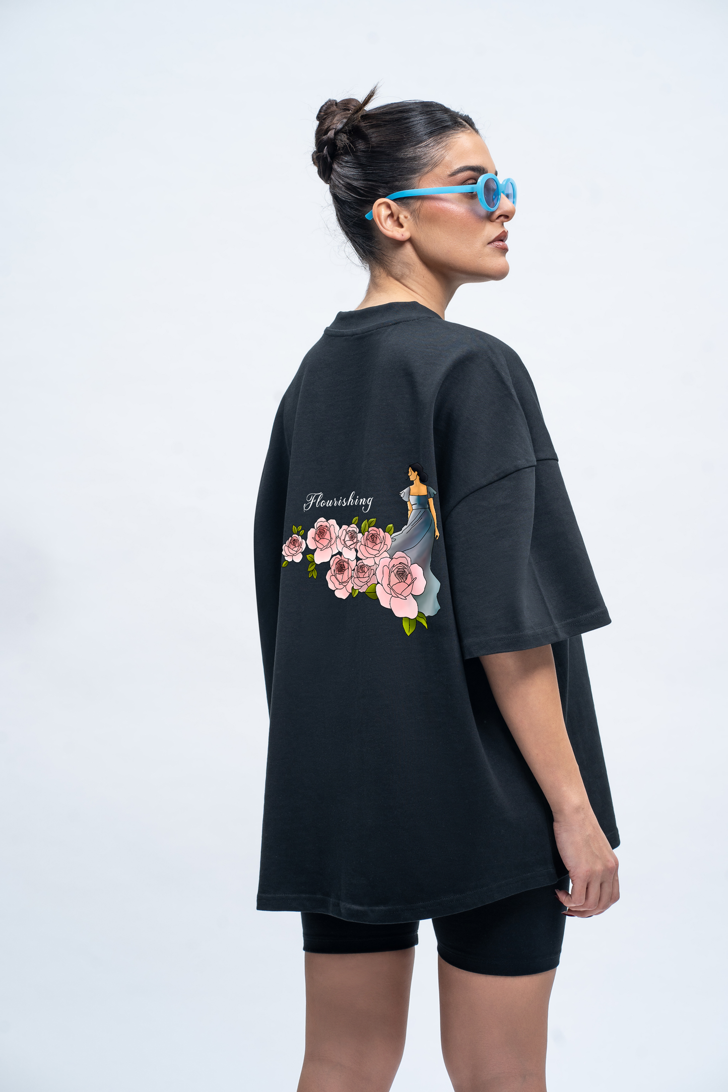 Oversized T-Shirt flourishing Sahar Fashion