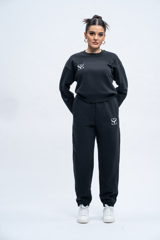 Sahar Fashion Cropped Sweatshirt