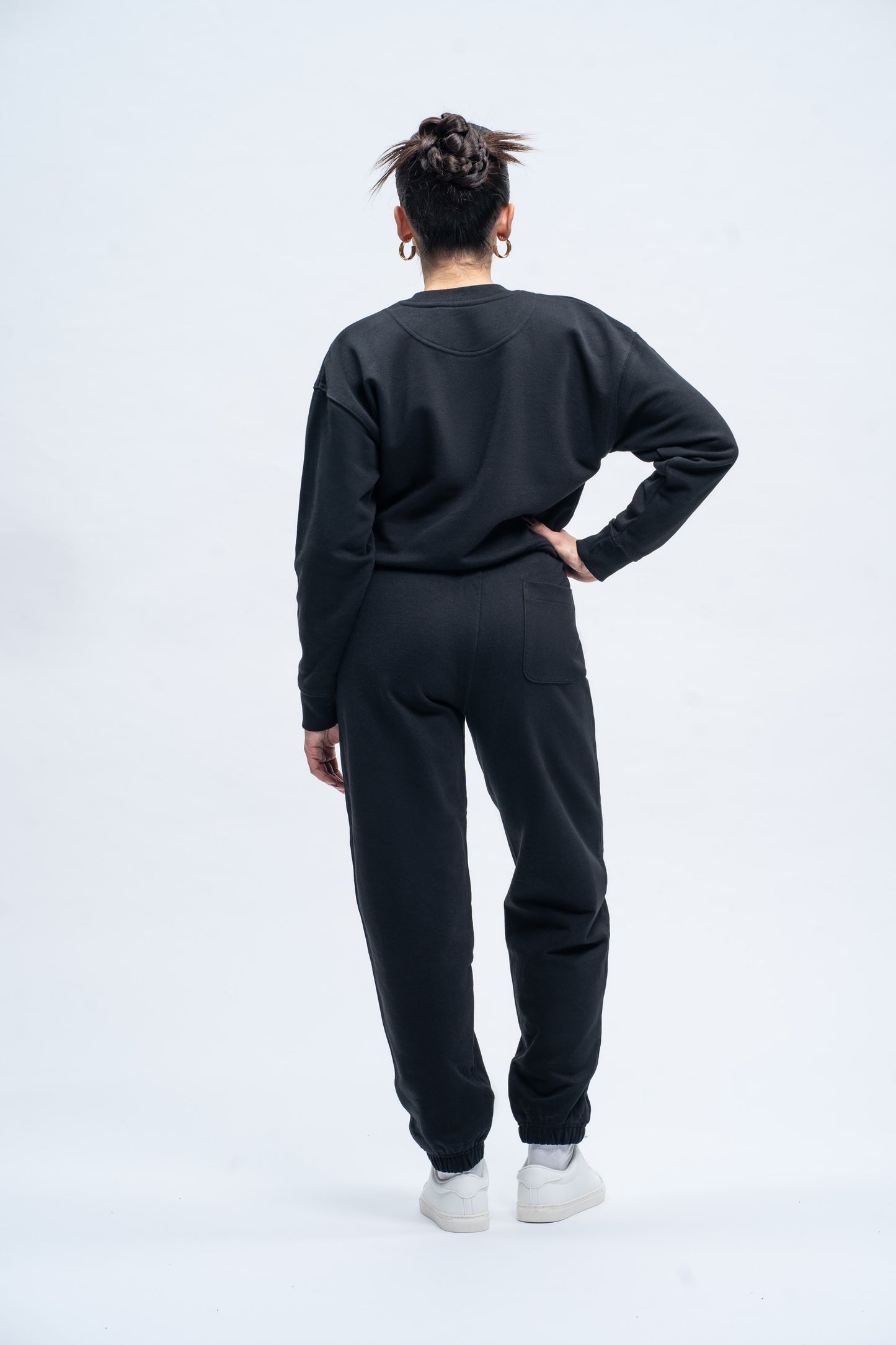 Sahar Fashion Cropped Sweatshirt