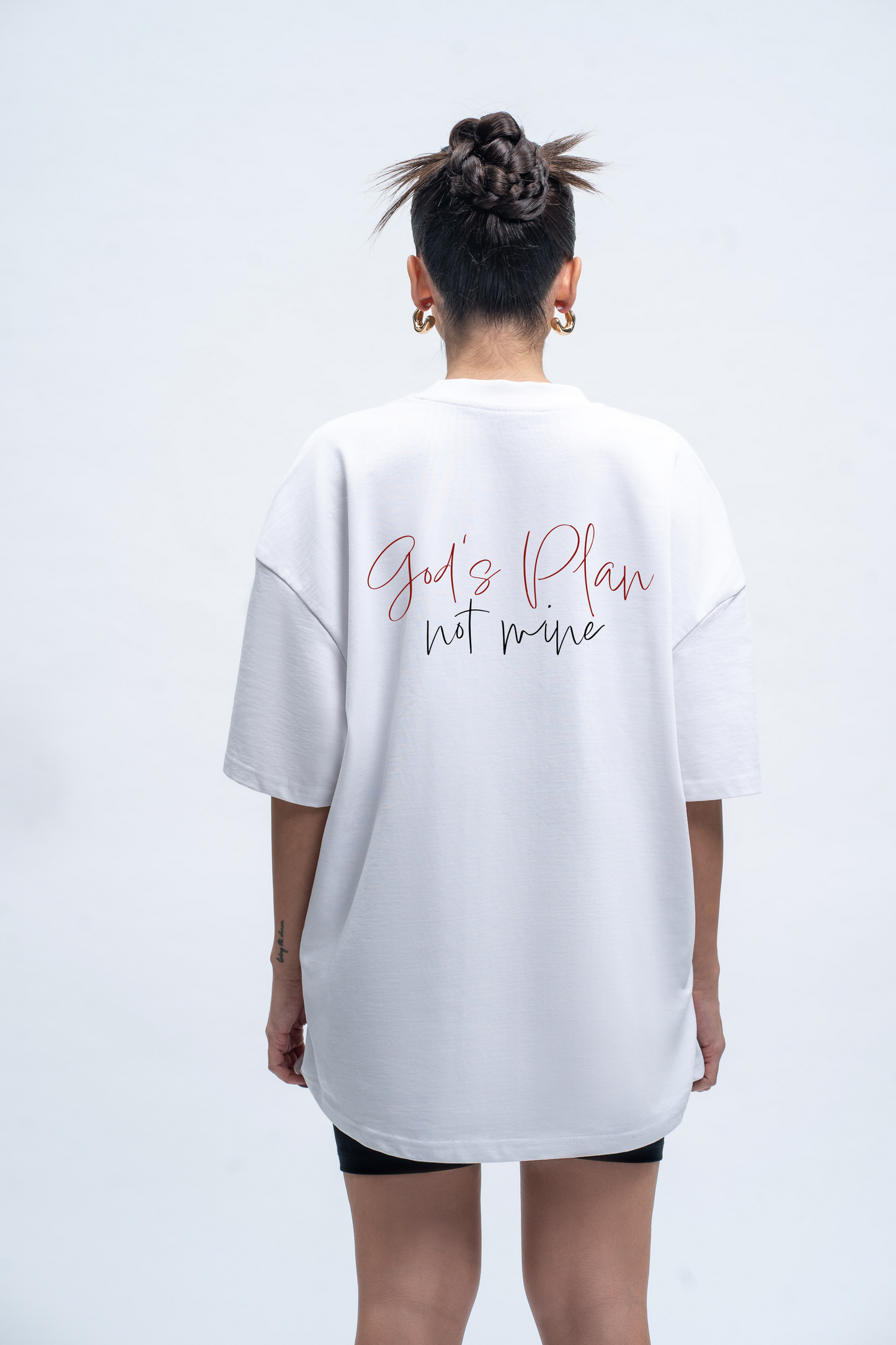 Oversized Tee - God's Plan, not mine