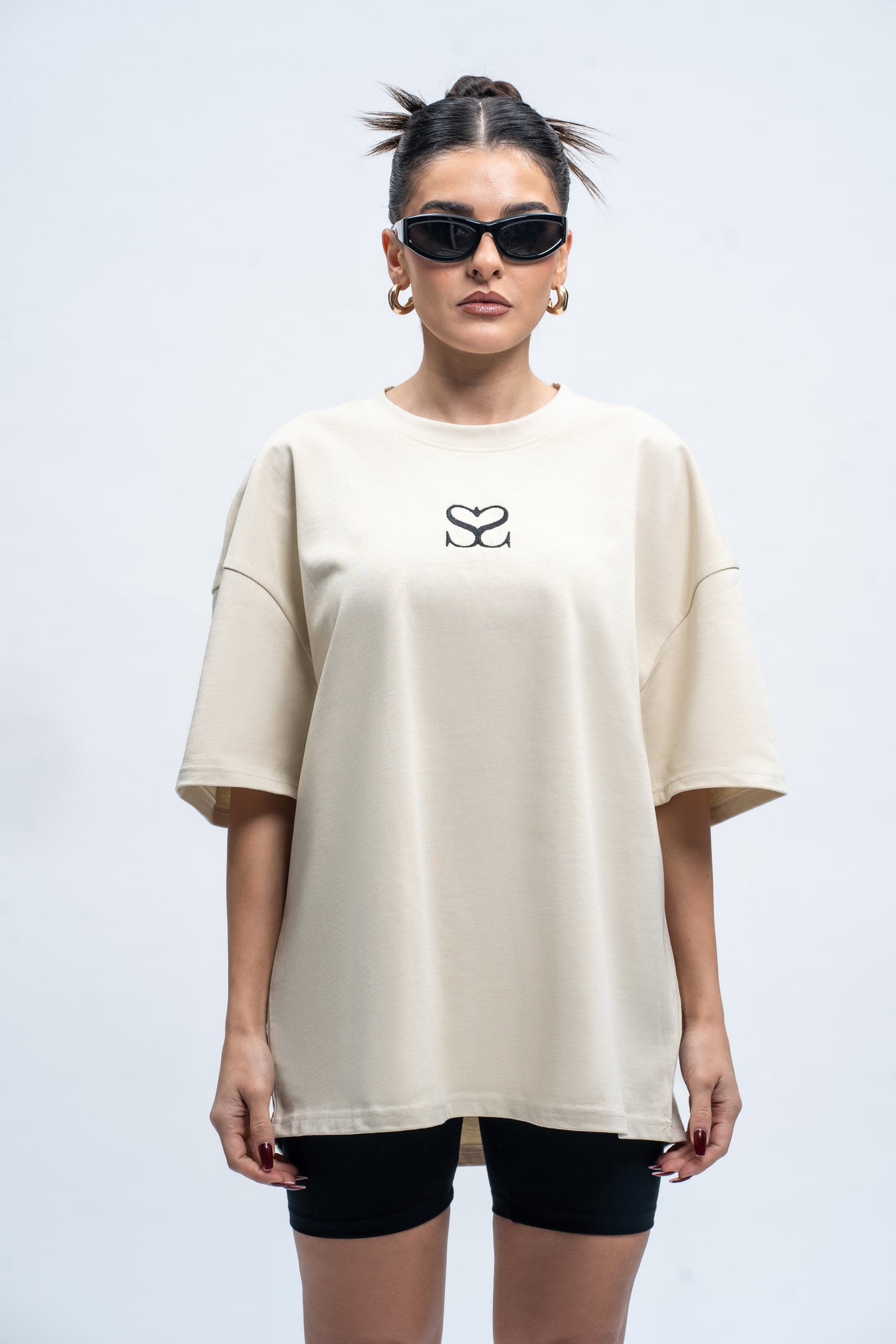 Oversized T-Shirt God's plan not mine