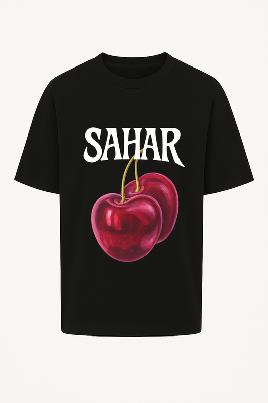 Oversized Tee - Cherry