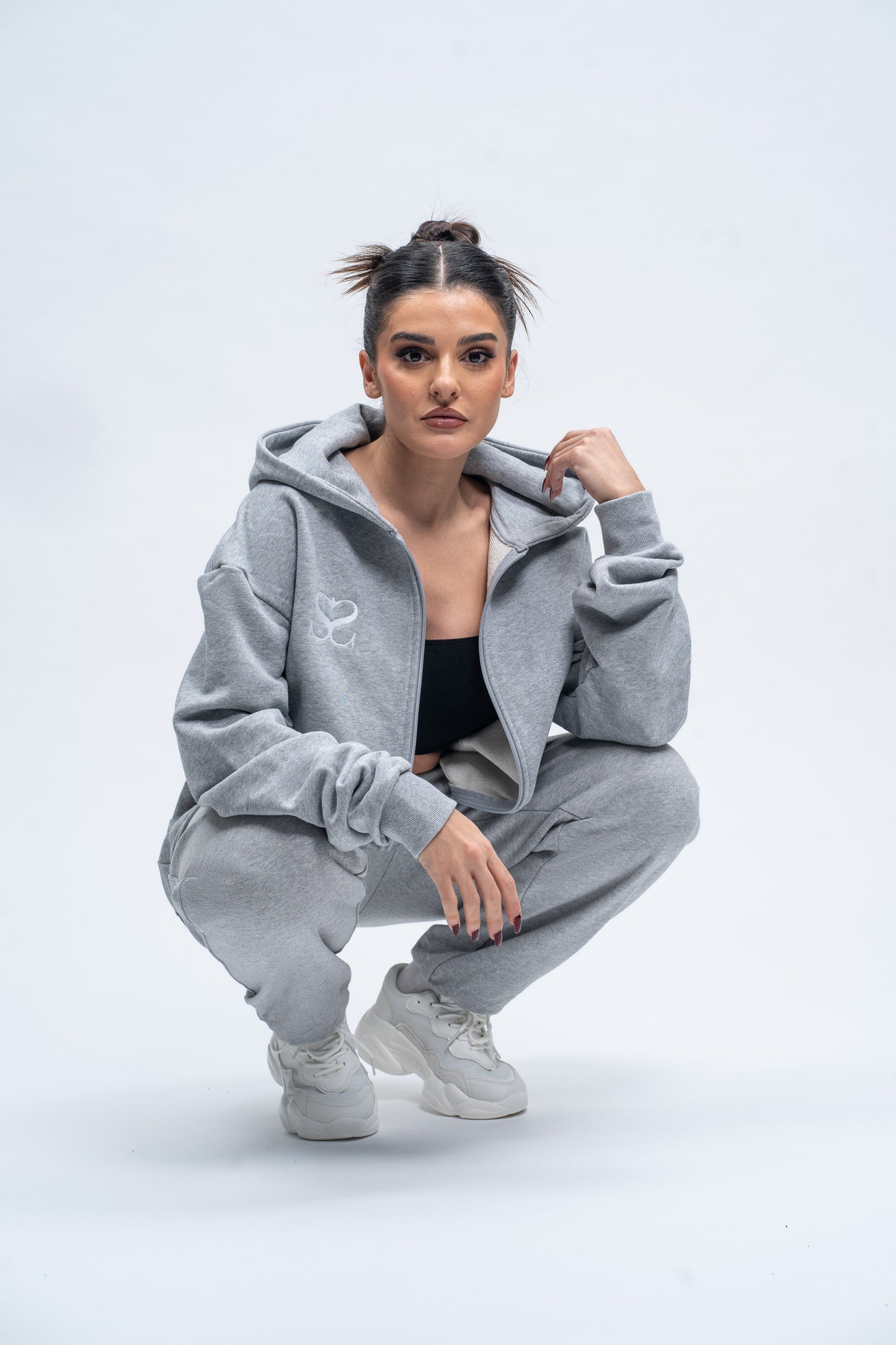 Sahar Fashion zipped Hoodie