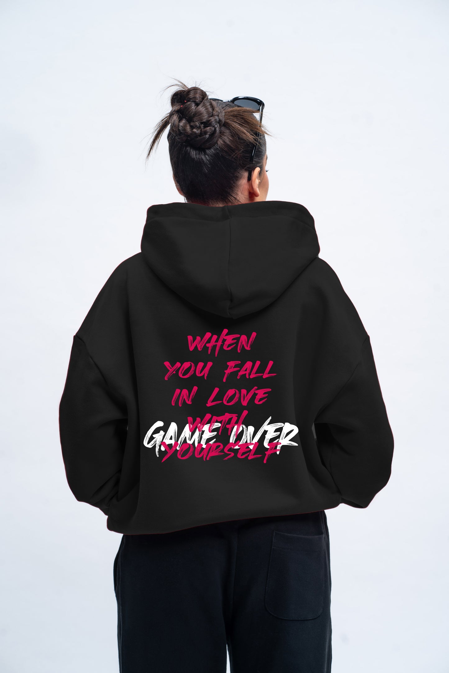 Sahar Fashion Oversized Hoodie game over