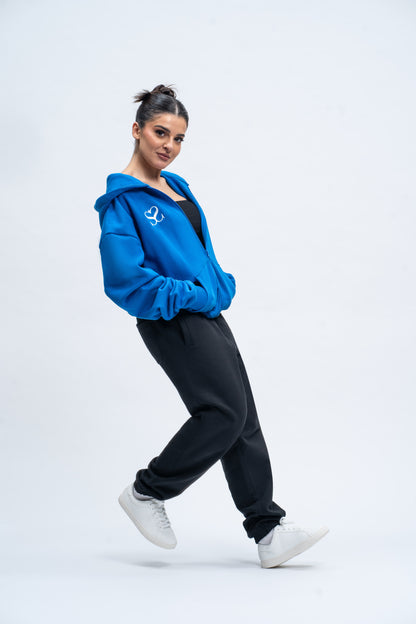 Sahar Fashion zipped hoodie