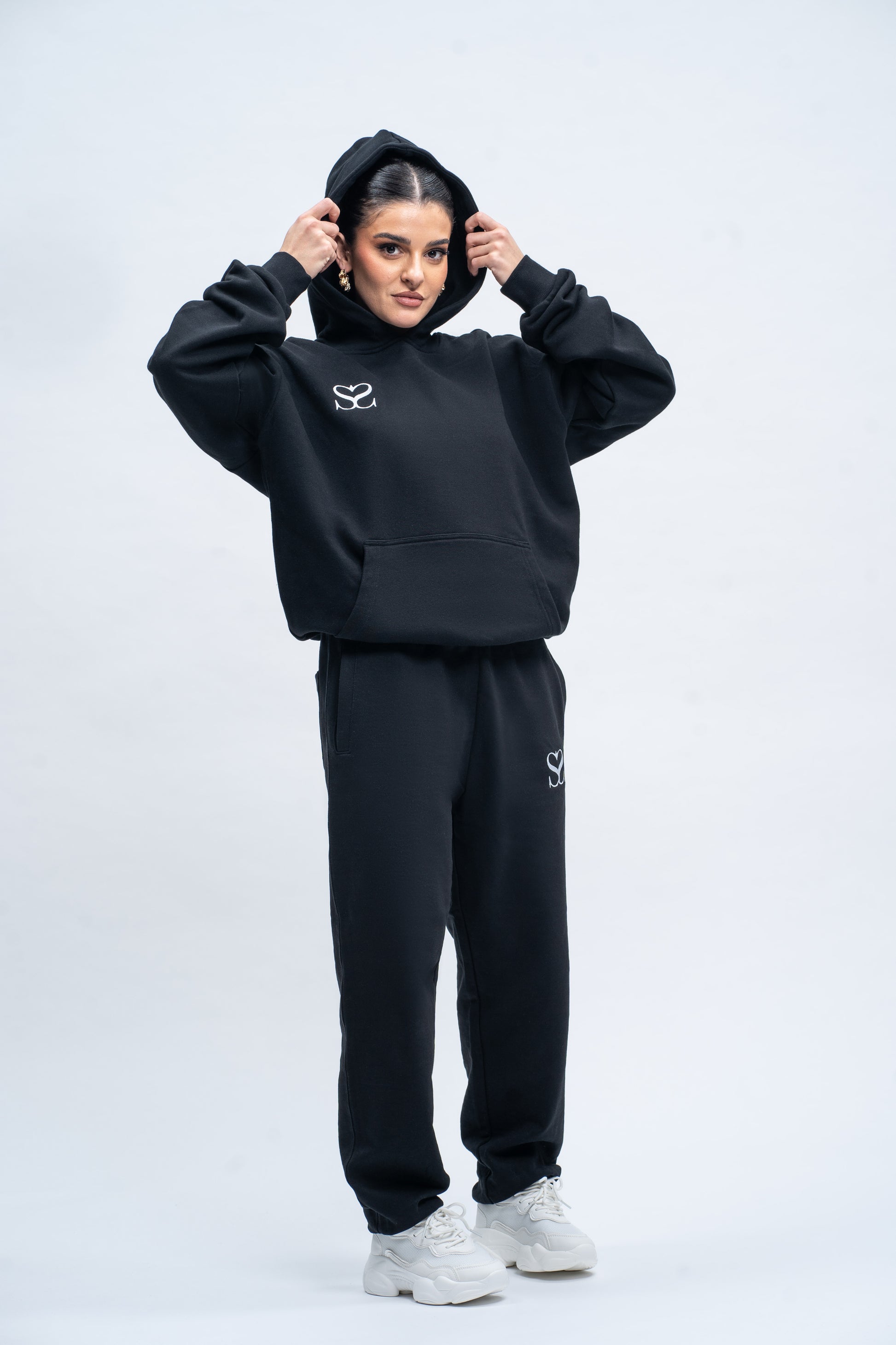 Sahar Fashion Oversized Hoodie Amor