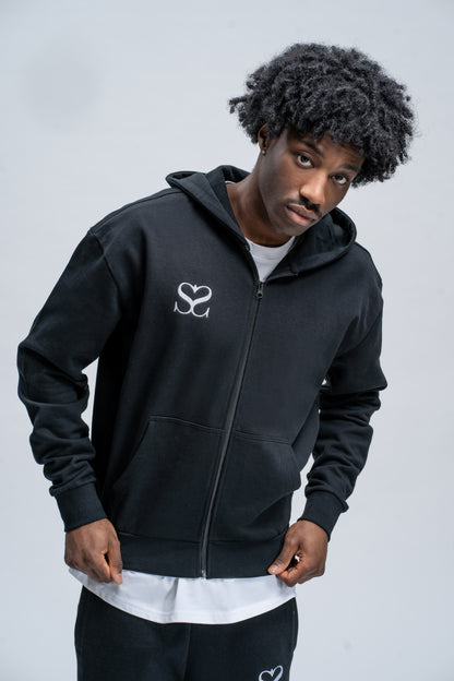 Sahar Fashion Zipped Hoodie