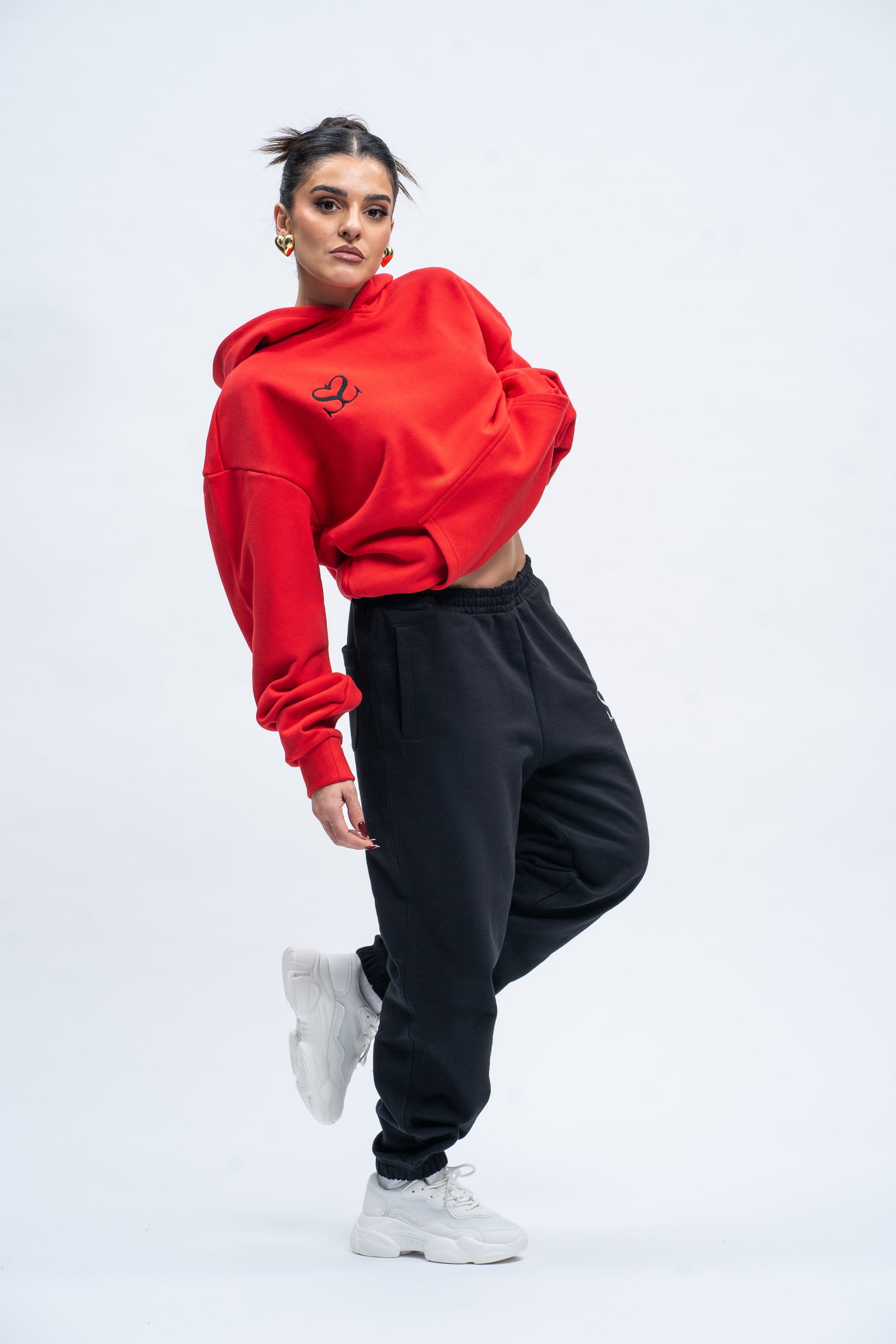 Sahar Fashion Oversized Hoodie Amor